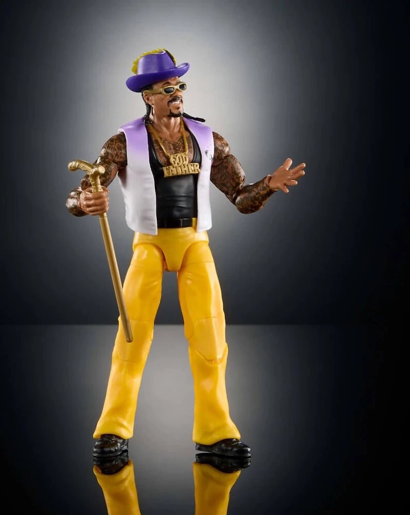 WWE Legends-Godfather-Figurine articulée de la collection Élite