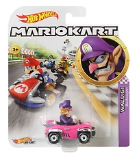 Hot Wheels Mario Kart Replica Waluigi Badwagon Die-Cast