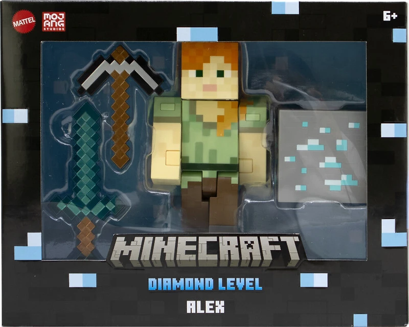 Minecraft Diamond Level Alex