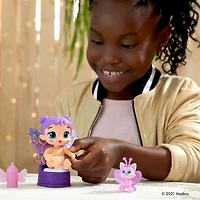 Baby Alive GloPixies Minis Doll, Plum Rainbow