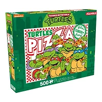 TMNT Pizza 500 Piece Jigsaw Puzzle