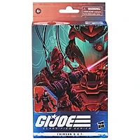 G.I. Joe Classified Series, figurine CRIMSON B.A.T. 60 de collection avec accessoires multiples, emballage spécial
