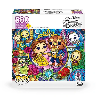 Funko Games Pop! Puzzle - Disney Beauty And The Beast