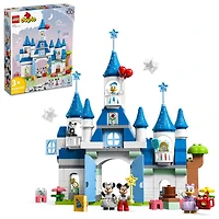LEGO DUPLO  Disney Le château magique 3en1 10998 Ensemble de jeu de construction (160 pièces)