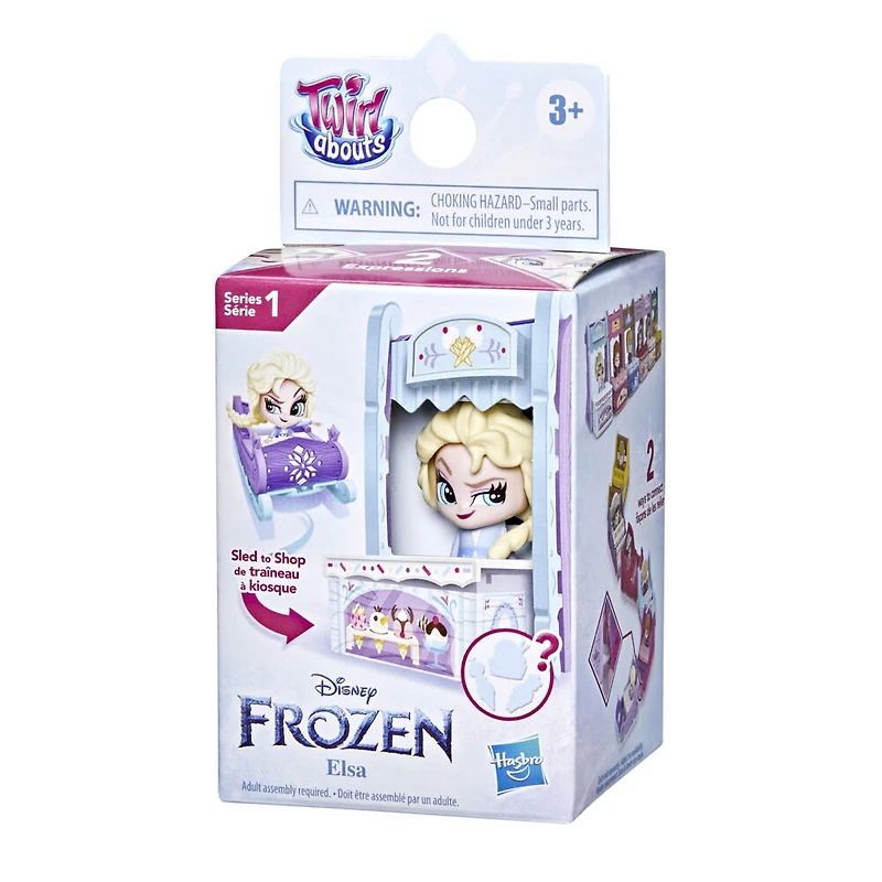 Disney's Frozen 2 Twirlabouts Series 1 Elsa Sled to Shop Playset