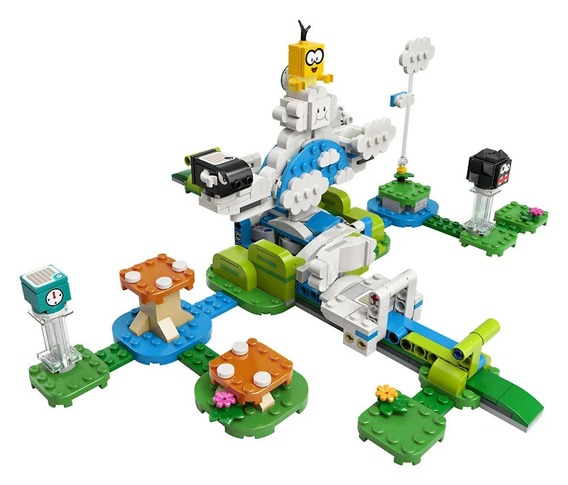 LEGO Super Mario Ensemble d'extension Le ciel de Lakitou 71389 (484 pièces)