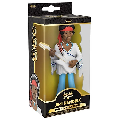 Figurine en Vinyle Jimi Hendrix par Funko POP! Gold