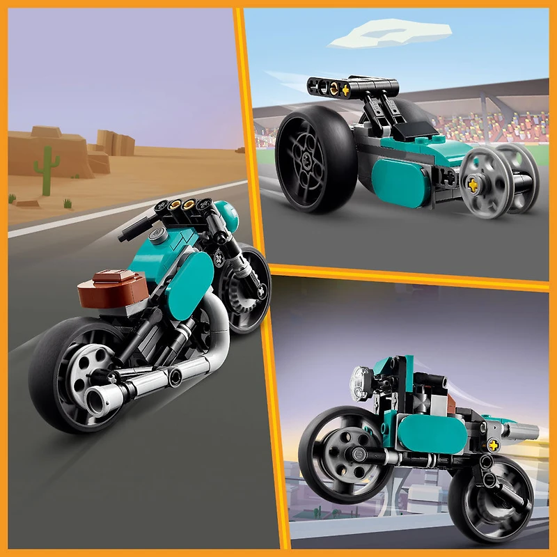 LEGO Creator La moto rétro 31135 Ensemble de jeu de construction (128 pièces)