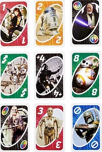 Jeu de carte UNO Star Wars avec 112 cartes
