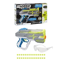 Nerf Hyper, blaster à pompe Rush-40, inclut 30 billes en mousse Nerf Hyper