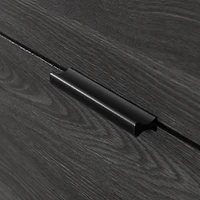 Fynn Tête de lit avec rangement Simple Chêne gris