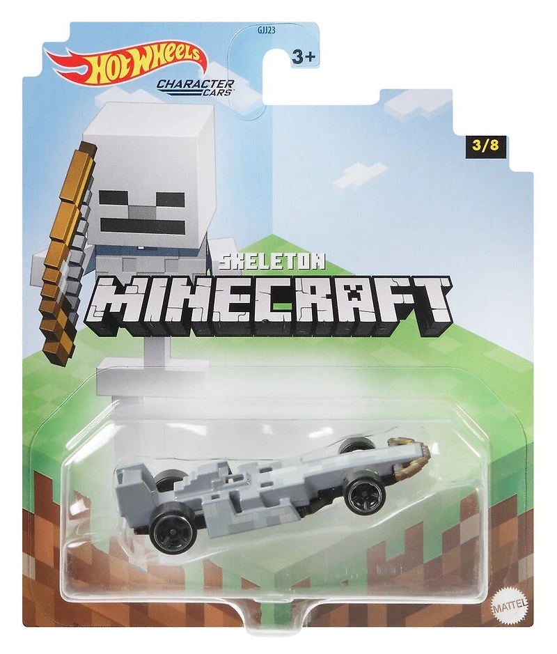 Hot Wheels Character Cars Minecraft Skeleton