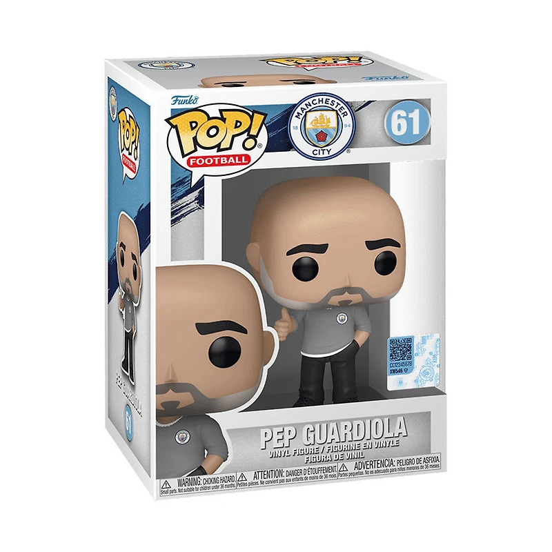 Funko Pop! Football: Manchester City - Pep Guardiola Figurine En Vinyle