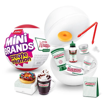 Mini Brands Create Krispy Kreme Series 1 Capsule by ZURU