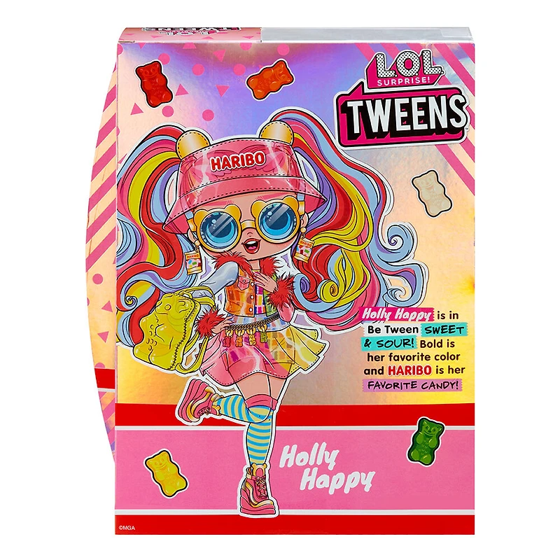 Poupée-mannequin L.O.L. Surprise Tweens Haribo - série limitée - Holly Happy - Notre exclusivité