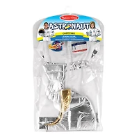 Melissa & Doug Astronaut Role Play Space Costume Set (5 pcs) - Combinaison, casque, gants, étiquette de nom