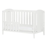 Angel 3 in 1 Convertible Crib Pure White