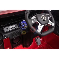 KidsVip 12V Enfants et Tout-Petits 4x4 Mercedes Maybach G650s Edition Voiture Eléctrique avec Commande à Distance - Rouge - Édition anglaise