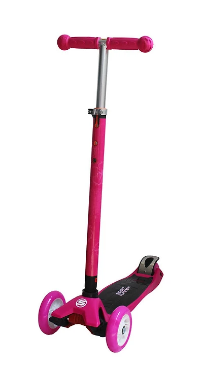 Sport Runner scooter 3 roues avec roues lumineuses - rose - Notre exclusivité