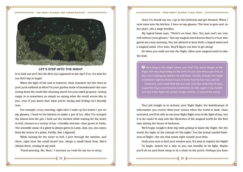 The Night School For Young Mystics - Édition anglaise