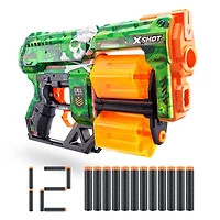 Zuru X-Shot Skins Dread Dart Blaster - Camo (12 Darts)