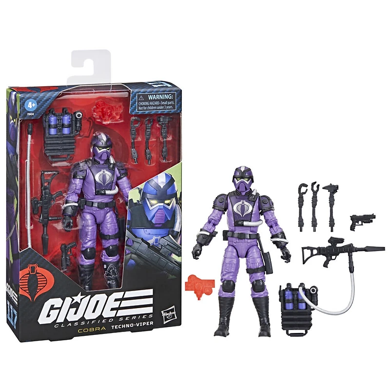 G.I. Joe Classified Series, figurine 117 Techno-Viper