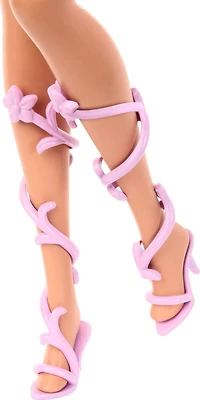 Barbie Fantaisie Poupée Fée, ailes et tenue à changement de couleur
