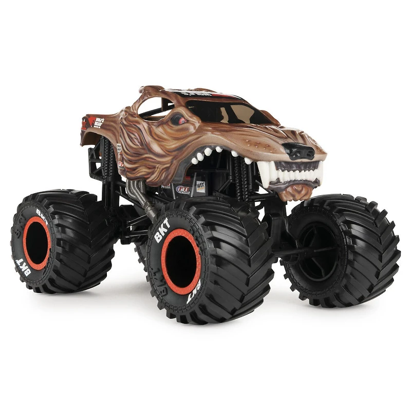 Monster Jam, Official Wolf's Head Monster Truck, Collector Die-Cast Vehicle