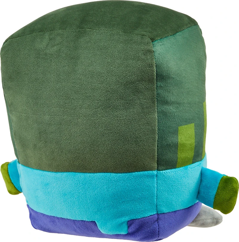 Minecraft Cuutopia Zombie Plush 10-inch Character Pillow Doll, Collectible Toy