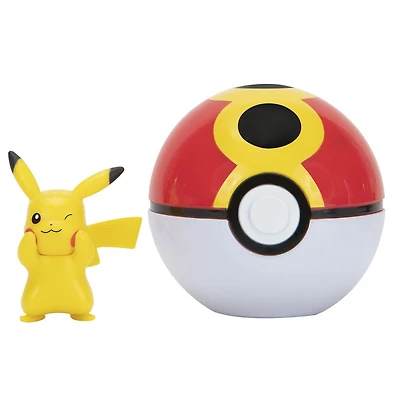 Pokémon - Clip 'N Go - Pikachu et Bis Ball (Repeat Ball)