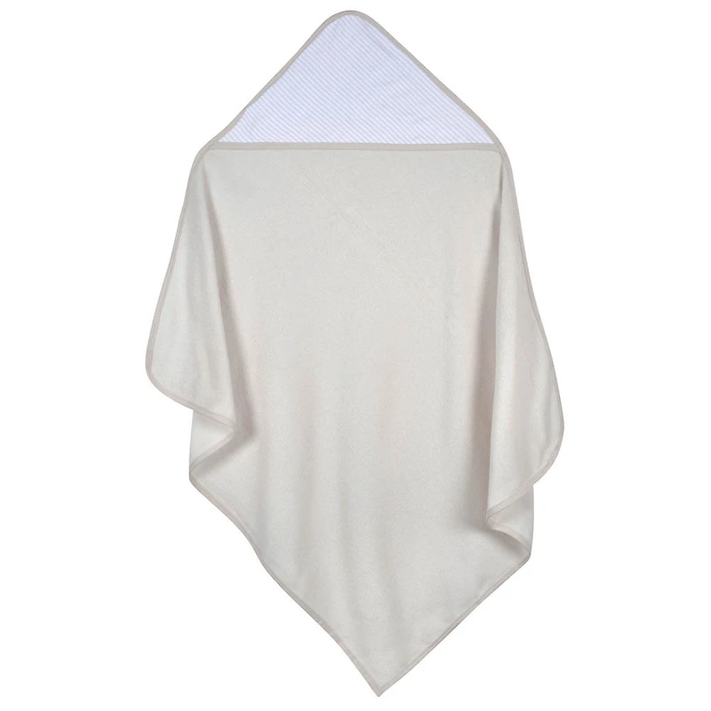 Just Born - 3 Pack Hooded Towel - Natural Leave