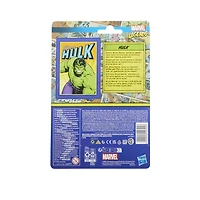 Marvel Legends Series Retro 375 Collection, figurine articulée de collection Hulk de 9,5 cm