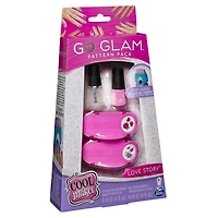Cool Maker, recharge de coffret de motifs Love Story GO GLAM, décorez 50 ongles avec la machine GO GLAM Nail Stamper