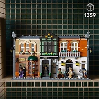 LEGO Icons Sherlock Holmes: Book Nook Kit - Building Set for Adults 18+ - DIY Collectible - 10351