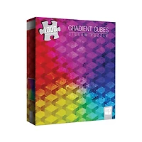 Casse-Tête 1000 Pièces De "Gradient Cubes" - Édition anglaise