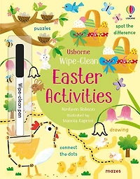 Wipe-Clean Easter Activities - English Edition