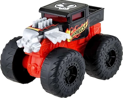 Hot Wheels Monster Trucks Roarin' Wreckers Bone Shaker