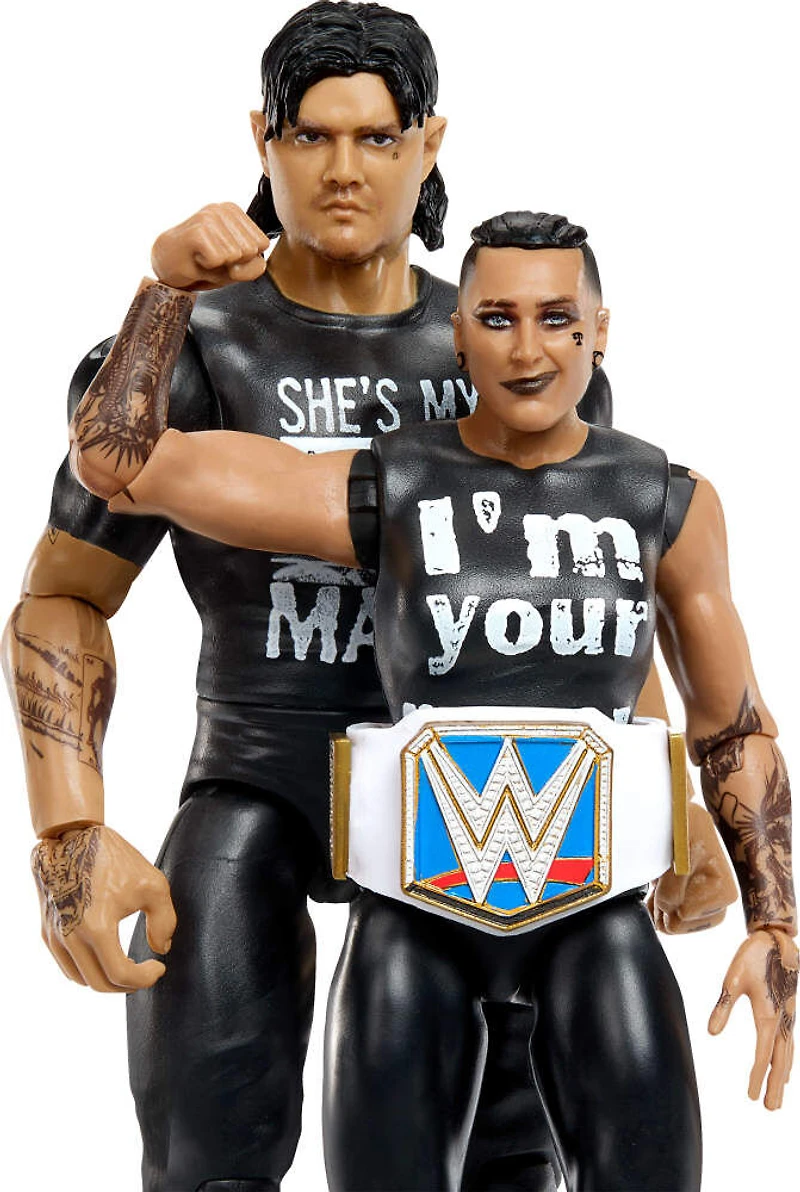 WWE Main Event Showdown "Dirty" Dominik Mysterio & Rhea Ripley 2-Pack