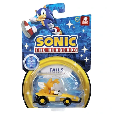 Véhicule Sonic moulé 1:64 - Tails
