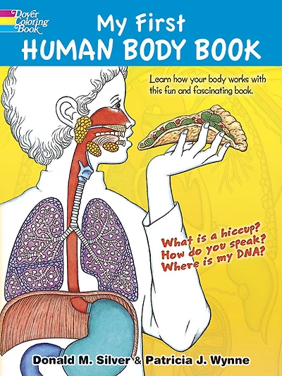 My First Human Body Book Coloring Book - English Edition