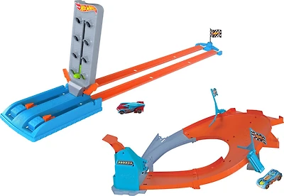 Hot Wheels - Coffret de jeu Piste Champion du dérapage - Édition anglaise.