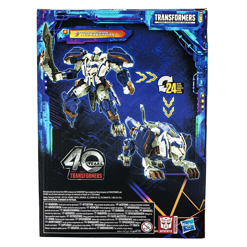 Transformers Legacy United Voyager Class Prime Universe Thundertron Action Figure
