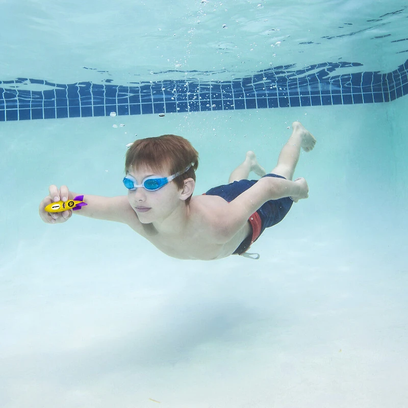 SwimWays, Jouets de plongée Toypedo Bandits - Pack de 4