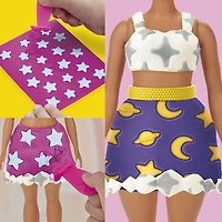 Play-Doh Barbie Joyaux et gemmes, recharges pour coffret de pâte à modeler