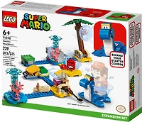 LEGO Super Mario Ensemble d'extension Le bord de mer de Dorrie 71398 Ensemble de construction (229 pièces)