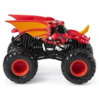 Monster Jam, Monster truck authentique Bakugan en métal moulé à l'échelle 1:64, série Arena Favorites