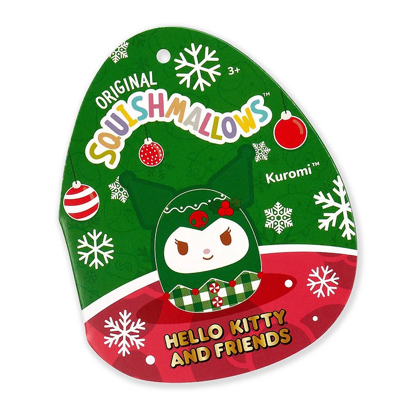 Squishmallows Holiday 8"- Hello Kitty & Friends: Kuromi