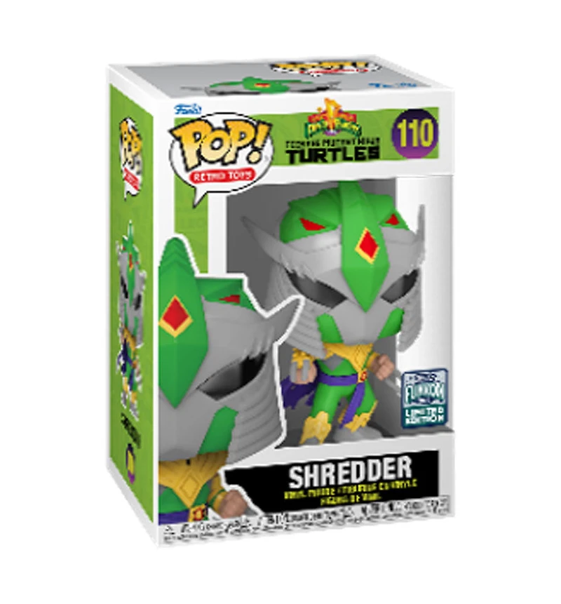 POP: TMNT x MMPR- GR Shredder - Notre exclusivité