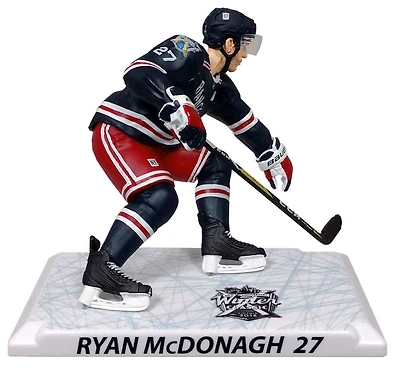 Ryan McDonagh Rangers de New York Classique hivernale Édition limitée Figurine de la LNH de 6 pouces