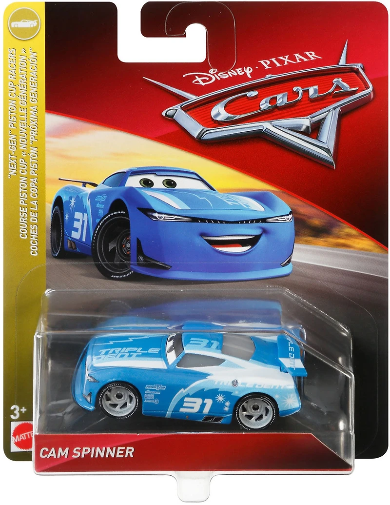 Disney/Pixar Cars Cam Spinner Vehicle - English Edition